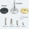 BICASTER Archery Stabilizer Weights Stainless Steel Total 10 Ounces (Gold/Silver) view 3