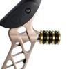 BICASTER Archery Stabilizer Weights Stainless Steel Total 10 Ounces (Gold/Silver) view 4