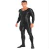 Freebily Men's One Piece Sports Yoga Full Bodysuits Workout Tights Hot Pants High Elastic Jumpsuits Black Medium view 4