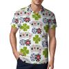 Roulette Slot Poker Casino Game Men's Polo Shirt Short Sleeve Pullover Golf Shirt Casual T-Shirt Tee Top L view 1