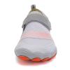 LLTMALL Women's Men's Water Sport Shoes Barefoot Aqua Shoes for Surfing Hiking Camping Grey Orange view 4