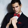 Medsuo Adjustable Bowtie, Men BowtiePre-Tied Bow Tie for Parties (Wine Red) view 4