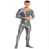 Freebily Men's One Piece Sports Yoga Full Bodysuits Workout Tights Hot Pants High Elastic Jumpsuits Dark Grey Medium view 2