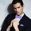 Medsuo Adjustable Bowtie, Men BowtiePre-Tied Bow Tie for Parties (Purple) view 4