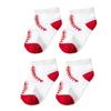 Yuji Itadori Baby Boys 1st Birthday Baseball Socks 2-Pair Packs Newborn Boys Socks 1st Birthday OutfitRed,6-12 Months view 2