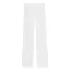KKmeter Mens Mesh Sheer See Through Long Pants Loose Fishnet Pants Club Party Underwear (White, Large) view 3