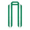 DABOYOZHZH Nigeria Flag Graduation Shawl Sash Stole Wraps Scraf For International Study Pride Women Men view 1