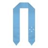 DABOYOZHZH Federated States of Micronesia Flag Graduation Shawl Sash Stole Wraps Scraf For International Study Pride Women Men view 1