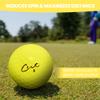 Cut Golf - Soft Feel Peak Distance Golf Balls - One Dozen Decreased Ball Spin - Improved Accuracy, Green Side Control, Distance, Ball Flight, Visibility - Matte - Yellow Golf Balls view 1