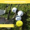 Cut Golf - Soft Feel Peak Distance Golf Balls - One Dozen Decreased Ball Spin - Improved Accuracy, Green Side Control, Distance, Ball Flight, Visibility - Matte - Yellow Golf Balls view 3