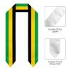 DABOYOZHZH Jamaica Jamaicans Flag Graduation Shawl Sash Stole Wraps Scraf For International Study Pride Women Men view 2