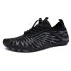 LLTMALL Men's Women's Water Shoes Quick-Dry Aqua Sport Sneakers for Hiking Boating Surfing Black view 1