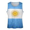 Argentina Flag Mens Tank Tops Summer Sleeveless T-Shirt Casual Funny Gym Workout Tank Top XL view 4