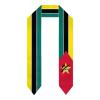 DABOYOZHZH Mozambique Flag Graduation Shawl Sash Stole Wraps Scraf For International Study Pride Women Men view 1