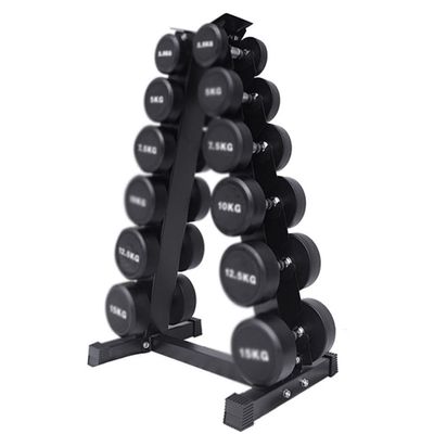 GRRICEPL Heavy Duty A-Frame Dumbbell Storage Rack, Weight Rack Dumbbell Rack Stand Only, for Dumbbells Compact