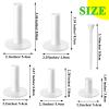 23 Pieces Rubber Golf Tees Set Tees Holders for Driving Range Mats Value Rubber Ball Seat for Golf Hitting Mats and Indoor Outdoor Training Mixed Size 1.5 2.3 2.7 3.1 3.5 Inch(White) view 2