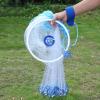 Alvinlite Saltwater Fishing Cast Net, American Cast Net with Aluminum Ring, Easy Throw Hand Cast Net Outdoor for Bait Trap Fish Size 11.8FT Radius Freshwater Casting Nets