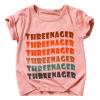 3rd Birthday Shirt Baby Girls Three Year Old Tops Third Birthday T-Shirt Clothes Outfit (3T, Pink) view 1