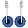 CHEINAUTO 300LBS Boat Launching Wheels Stainless Steel Transom Launching Wheel Dolly with 10" Wheel Set for Inflatable Boat & Aluminum Boat view 2