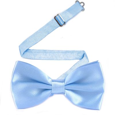 Medsuo Adjustable Bowtie, Men BowtiePre-Tied Bow Tie for Parties (Blue)