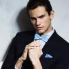 Medsuo Adjustable Bowtie, Men BowtiePre-Tied Bow Tie for Parties (Blue) view 4
