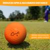 Cut Golf - Soft Feel Peak Distance Golf Balls - One Dozen Decreased Ball Spin - Improved Accuracy, Green Side Control, Distance, Ball Flight, Visibility - Matte - Orange Golf Balls view 2