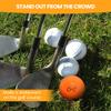 Cut Golf - Soft Feel Peak Distance Golf Balls - One Dozen Decreased Ball Spin - Improved Accuracy, Green Side Control, Distance, Ball Flight, Visibility - Matte - Orange Golf Balls view 4