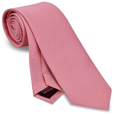 Branduce 2.4" Dusty Rose Tie Mens Skinny Tie for Wedding 6cm Solid Pure Color Thin Slim Woven Necktie (TA04-41)