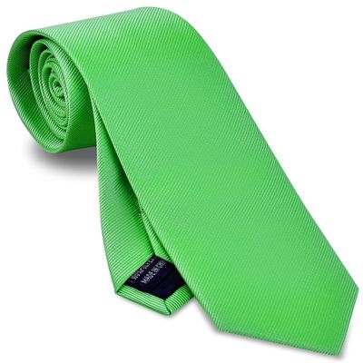 Branduce 2.4" Lime Green Tie Mens Skinny Tie for Wedding 6cm Solid Pure Color Thin Slim Woven Necktie (TA04-35)