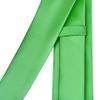 Branduce 2.4" Lime Green Tie Mens Skinny Tie for Wedding 6cm Solid Pure Color Thin Slim Woven Necktie (TA04-35) view 4