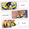 Veemoon 3pcs Volleyball Keychain Kids Keychains for Backpacks Backpack Accessories Bag Supply Student Leather Alloy view 4