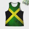 Jamaican Flag Mens Tank Tops Summer Sleeveless T-Shirt Casual Funny Gym Workout Tank Top 2XL view 3