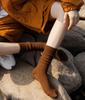 3 Pairs Women Winter Wool Cable Knit Crew Knee High Boot Socks,Size 5-11#W919 (Polyester Blend, Color D24) view 2