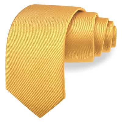 Branduce 2.4" Yellow Tie Skinny Tie for Men 6cm Solid Bright Yellow Thin Slim Necktie (TA04-19)