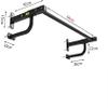 OSCCAR Pull Up Bar Home Gym Equipment Pull-Up Bar, Portable Wall-Mounted Steel Horizontal Bar, Eight-Hole Base, Multifunction Indoor Fitness Equipment (Size : 98x42x27cm) view 2