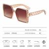 HCHES Men Green Gradient Sun Glasses Male Eyewear Driving Goggles UV400 Sunglasses for Women,5,One size view 2