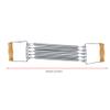 Fitness Chest Expander, Wooden Handle Removable Spring Chest Expander Developer Household Exercise Muscle Fitness Equipment for Men Fitness Back Muscles Training Body Building view 4