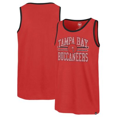 47 Men's Red Tampa Bay Buccaneers Winger Franklin Tank Top