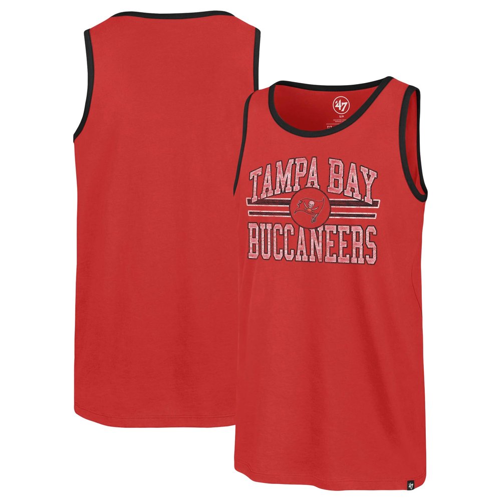 47 Men's Red Tampa Bay Buccaneers Winger Franklin Tank Top