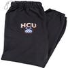 LOGOVISION Houston Christian University Primary Logo Mens Jogger Sweatpants, Black, Large view 1