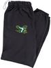 LOGOVISION Fitchburg State University Primary Logo Mens Jogger Sweatpants, Black, X-Large view 1