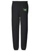 LOGOVISION Fitchburg State University Primary Logo Mens Jogger Sweatpants, Black, X-Large view 2