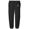LOGOVISION Alcorn State University School Logo Mens Jogger Sweatpants, Black, Large view 2