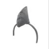 Nicky Bigs Novelties Hammerhead Great White Shark Fin Headband Funny Costume Hat for Adults, Ocean Funny Party Accessory Crazy Dress-Up Fish Outfit Halloween Cosplay Animal Theme Marine Look view 3