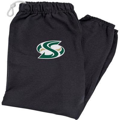 LOGOVISION Sacramento State University School Logo Mens Jogger Sweatpants, Black, Medium
