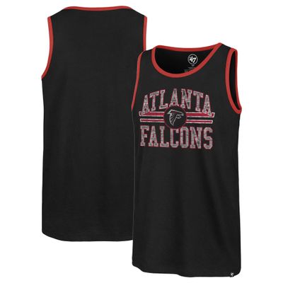 47 Men's Black Atlanta Falcons Winger Franklin Tank Top