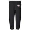 LOGOVISION Fordham University Primary Logo Mens Jogger Sweatpants, Black, Medium view 2