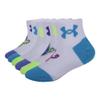 Under Armour Baby Girls Multi Pack Sweets Essential Quarter Sock, Multi, 2T-4T view 1