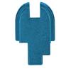 NDZ Performance Slide Cover Back Plate for Springfield Hellcat, Hellcat Pro & Comp  Blue Laser Engraved Anodized Aluminum  USA Made  Grim Reaper Baby view 3