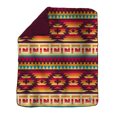 Kuma Outdoor Gear Kuma Kamp Blanket with Stuff Pack, Ultimate Portable Luxury Insulated Camping Blanket with Carry Bag for Glamping, Picnics, Sports & Outdoor Adventures (Aztec)